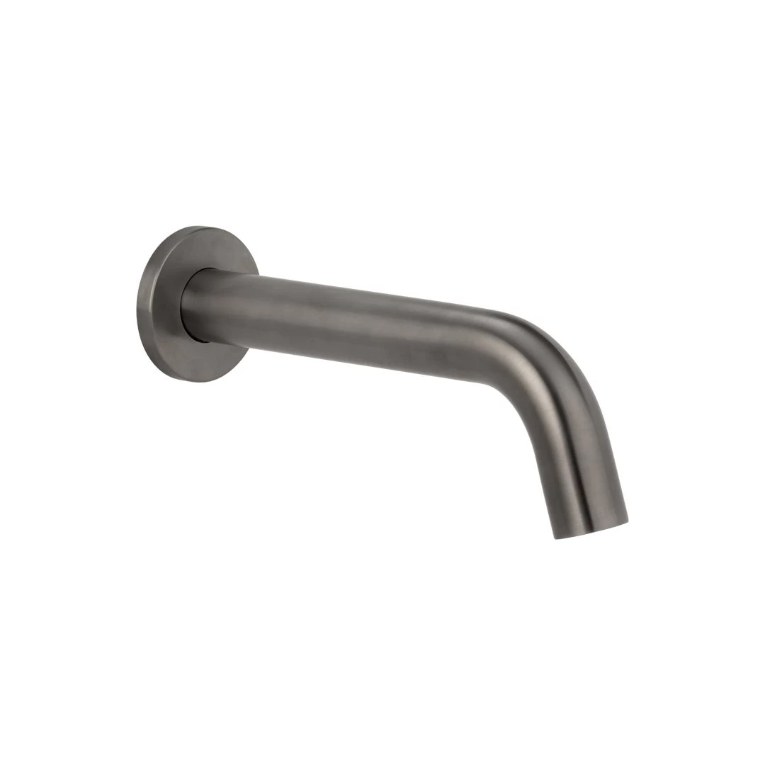 Sensor Wall-Mounted Spout - Brushed Gunmetal 1 Sensor Wall-Mounted Spout - Brushed Gunmetal