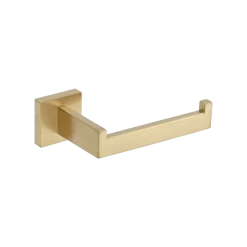 Vaada Toilet Roll Holder - Brushed Brass